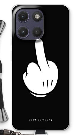 Middle finger black