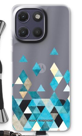 Coloured triangles blue