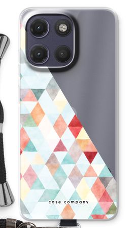 Coloured triangles pastel
