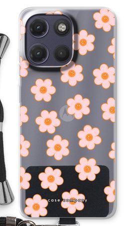 Pink Smiley Flower