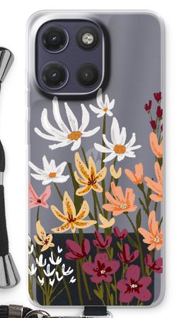 Painted wildflowers
