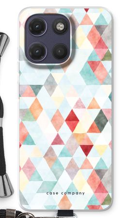 Coloured triangles pastel