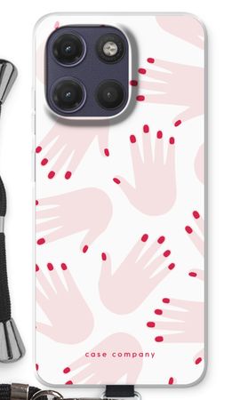Hands pink