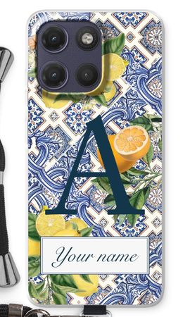 Monogram Blue tiles