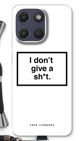 Don't give a shit