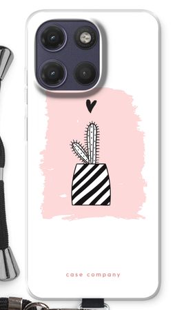 Black and white cactus