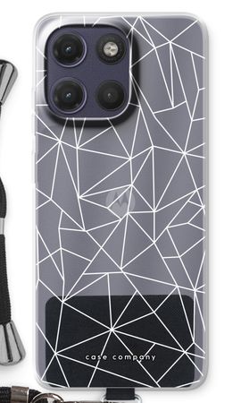 Geometric lines white