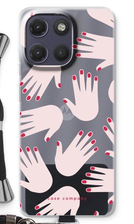 Hands pink