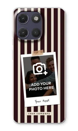 Polaroid - Retro, Motorola Moto G17 Power soft case