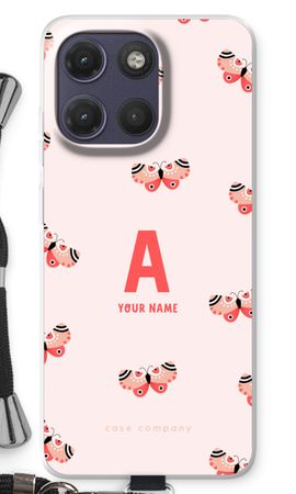 Rosy Butterflies Monogram