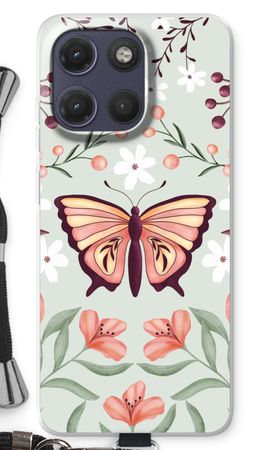 Butterfly in a floral world