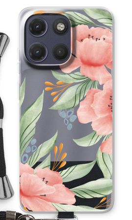 Fleurs roses douces