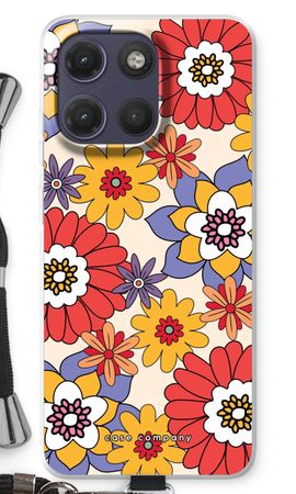 Fleurs rétro - Jaune