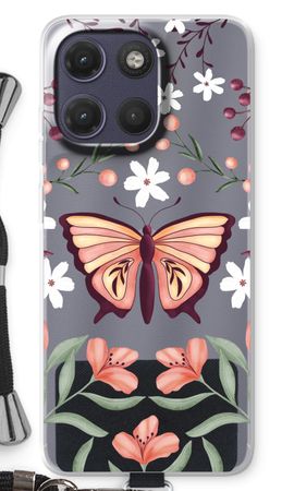 Butterfly in a floral world