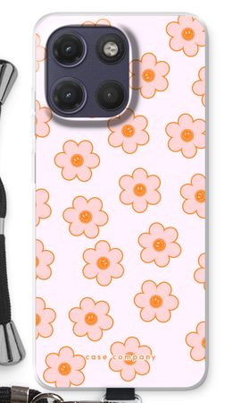 Pink Smiley Flower
