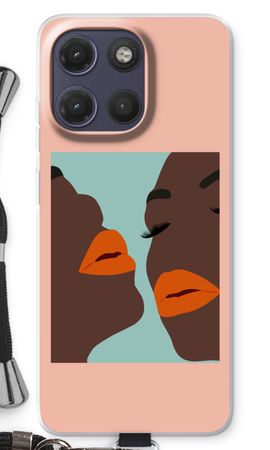 Orange lips