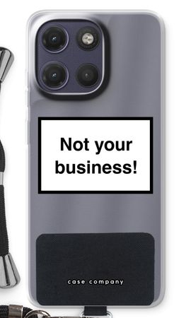 Not your business