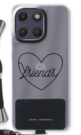 Friends hjärta svart