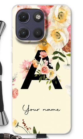 Flirty Flowers Monogram