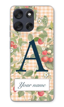 Monogram Strawberries