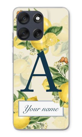 Monogram Lemons, Oranges of Peaches