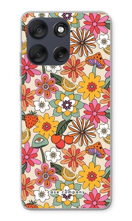 Retro Flowers N°2 - Yellow