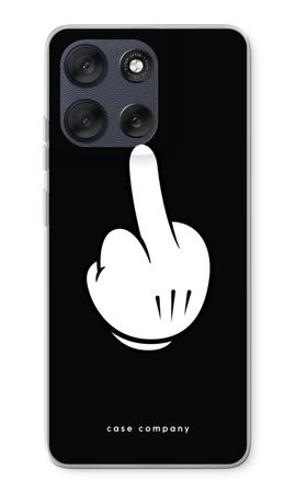 Middle finger black