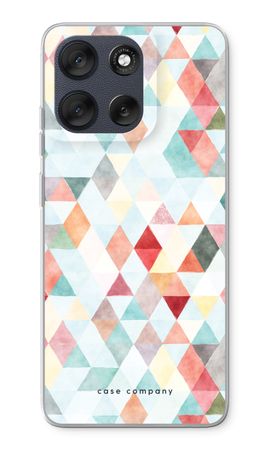 Pastellfarbene Dreiecke