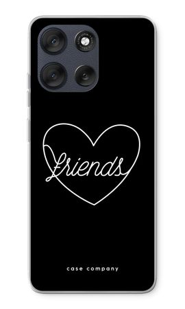 Friends heart black