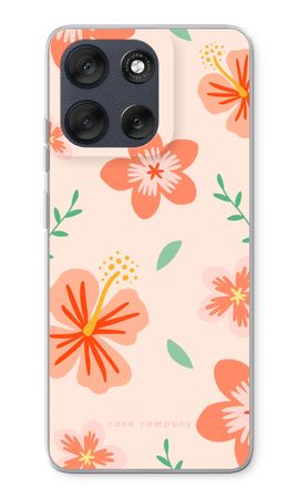 Tropical Pink Flowers