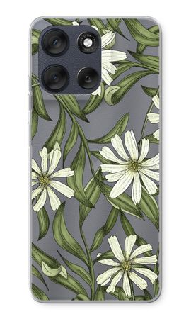 White flower pattern