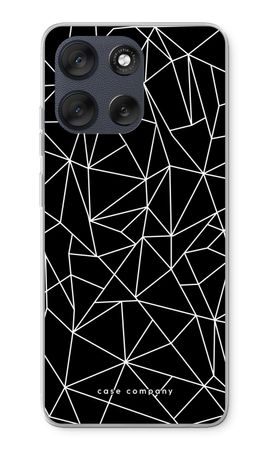 Weiße geometrische Linien