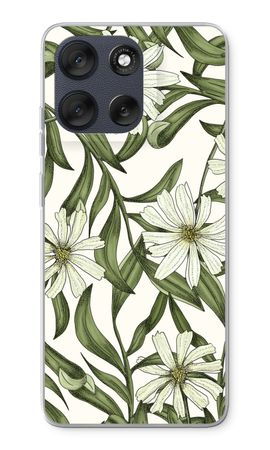White flower pattern