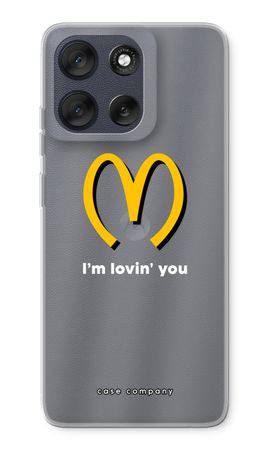 I'm lovin' you