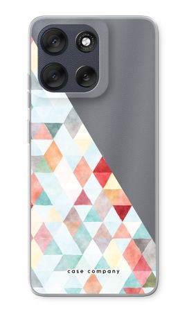 Pastellfarbene Dreiecke