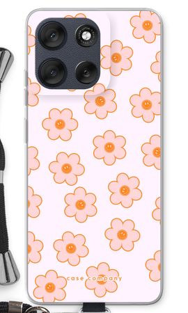 Fleur de smiley rose