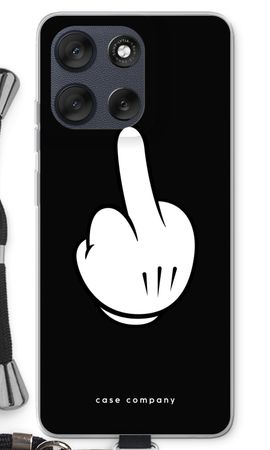 Middle finger black