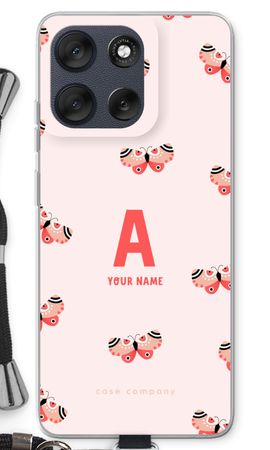 Rosy Butterflies Monogram