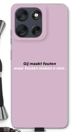 Fouten maken u niet