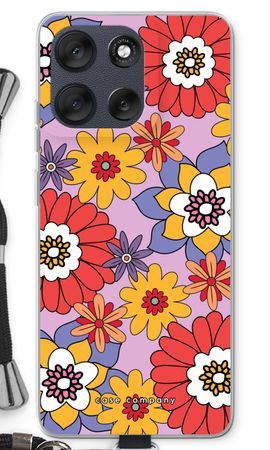 Retro Flowers - Purple