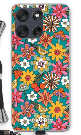 Retro Flowers N°2 - Blue