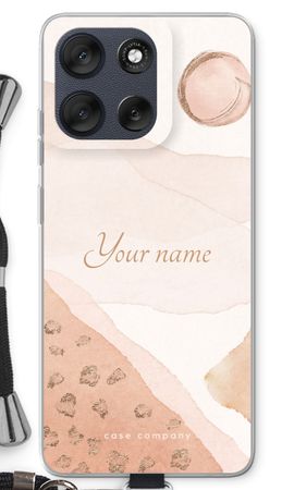 Gold Spots Namecase - Blush