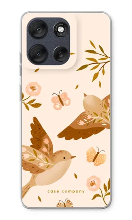 Fluttering Pair, Motorola Moto G56 pehmeä kotelo