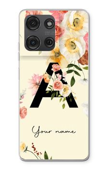 Flirty Flowers Monogram