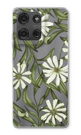 White flower pattern