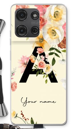 Flirty Flowers Monogram