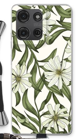 White flower pattern