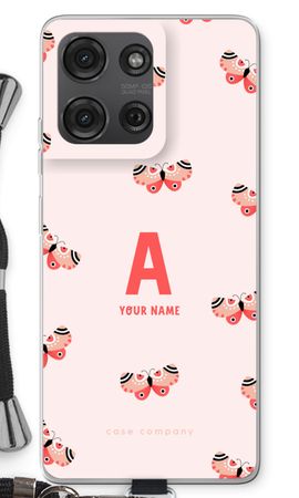 Rosy Butterflies Monogram