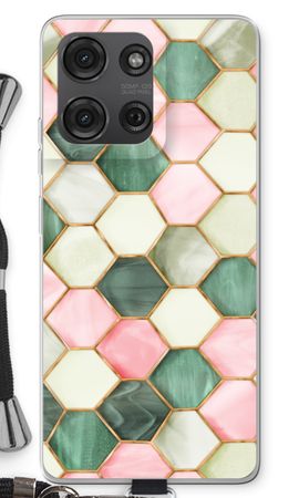 Hexagons in stained glass