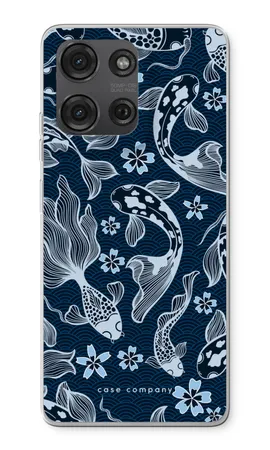 Midnight Koi, Motorola Moto G75 mykt deksel